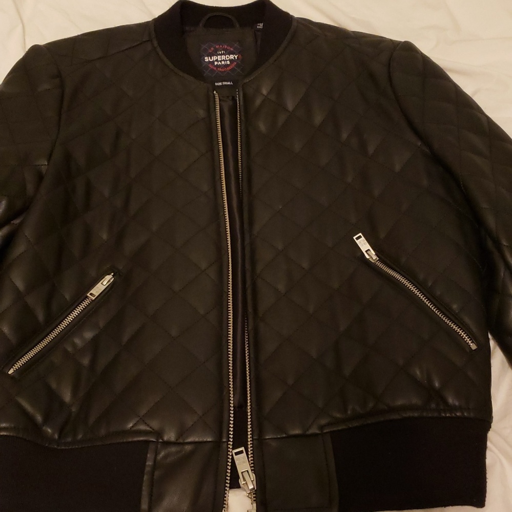 Superdry Leather Jacket